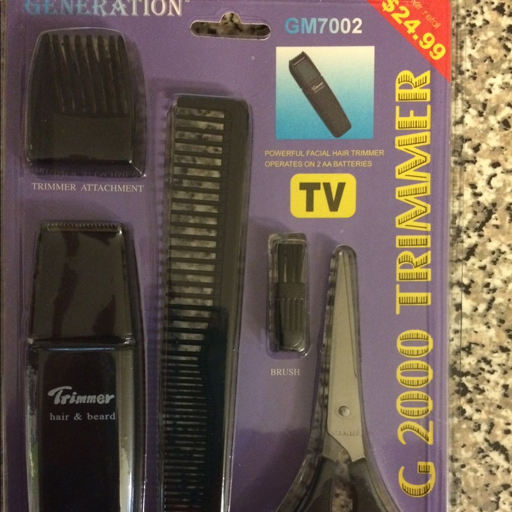 Hair and beard trimmer